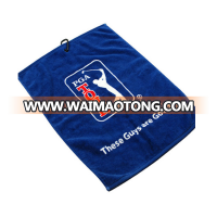 Custom made microfiber golf towel,microfiber sports towel