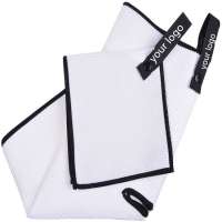 Wholesale High Absorbent Sports Towel Waffle Microfiber Golf Towel with hangloop